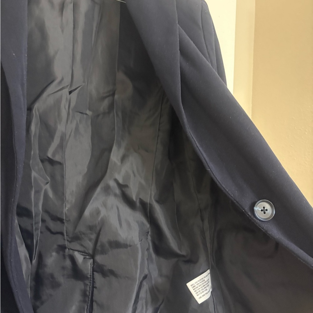 Merona Women's Dark Blue Suit Jacket Size 6 - Picture 5 of 9